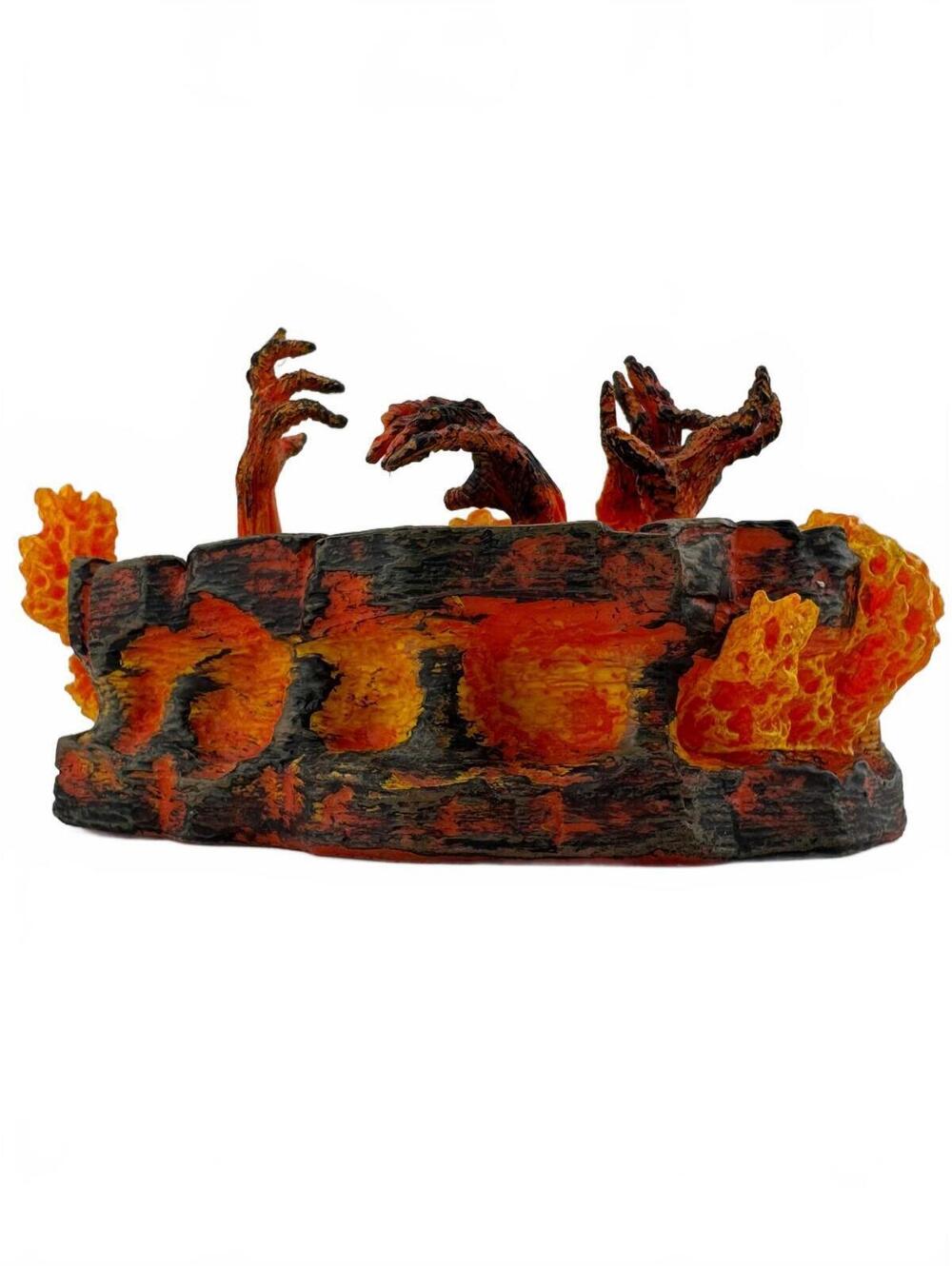 2007 Marvel Select Ghost Rider Figure Hellfire Base - Picture 7 of 9